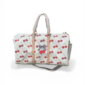 Luxury Fashion Only Brand New Hand Rhinestoned Classic Cherry Design